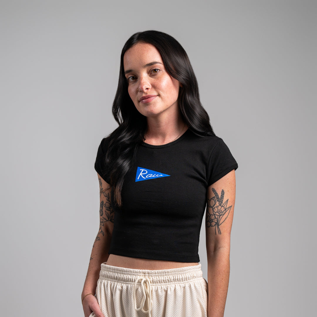 University Crop Tee
