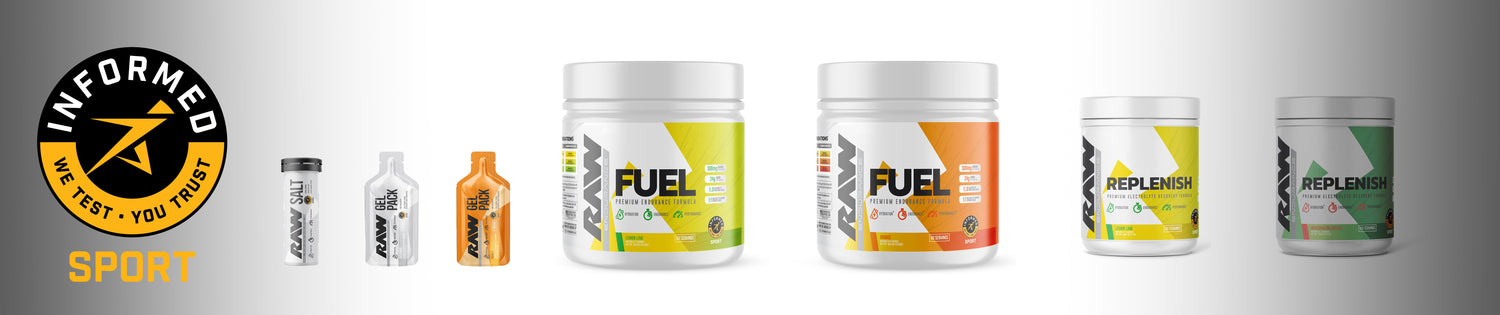 The RAW Endurance Line is Informed Sport Certified