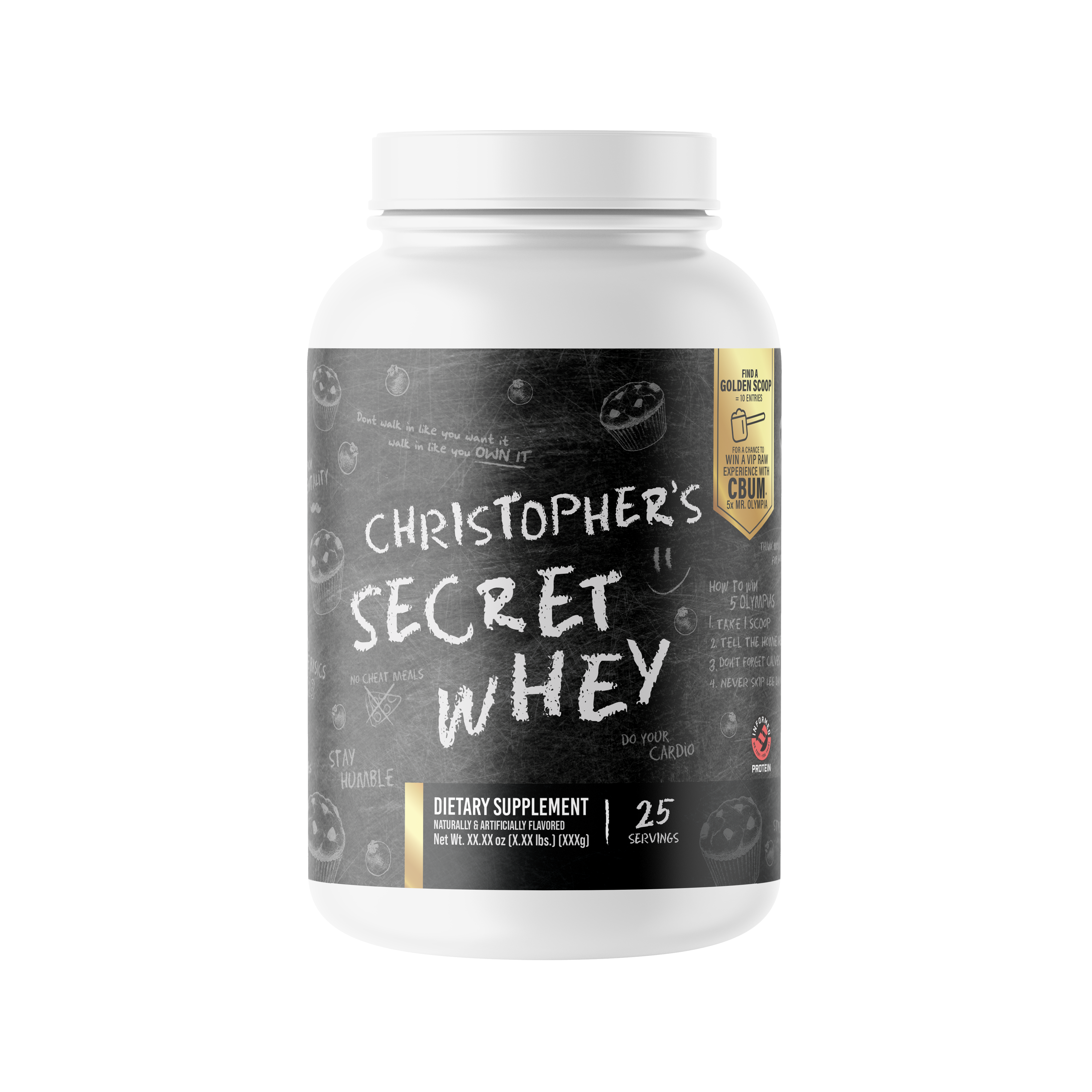Christopher's Secret Whey Itholate Protein