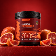 Sara Saffari x RAW Sour Blood Orange Essential Pre-Workout, 30 servings