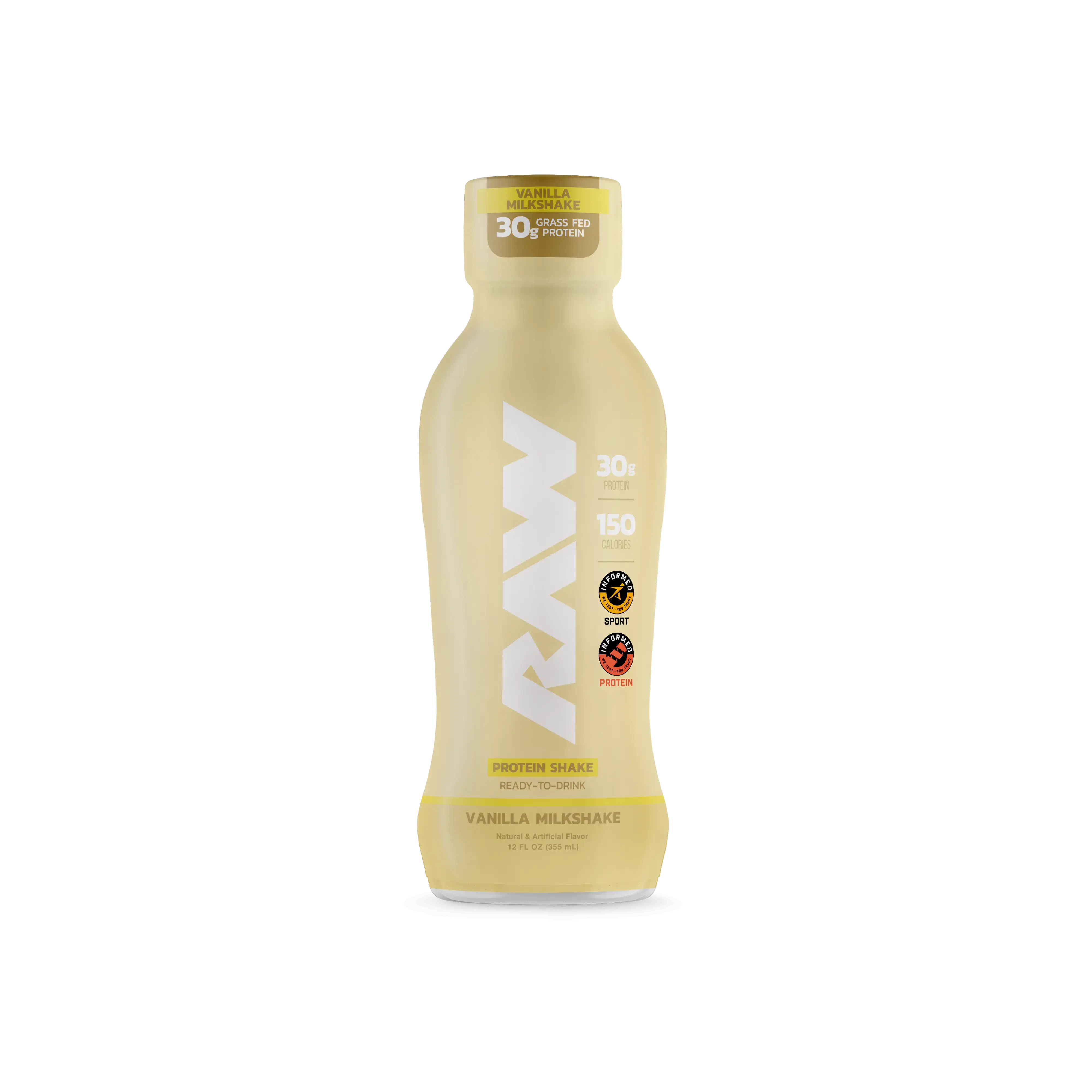 Vanilla Milkshake Ready To Drink Isolate Protein | Raw Nutrition