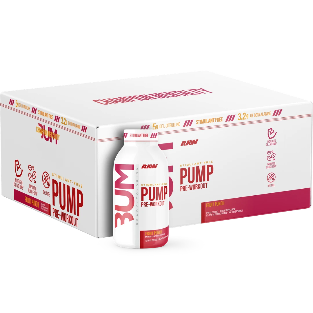 BUM Energy Pump Rtd Pre Workout