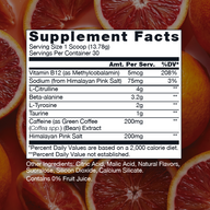 Sara Saffari x RAW Sour Blood Orange Essential Pre-Workout, 30 servings