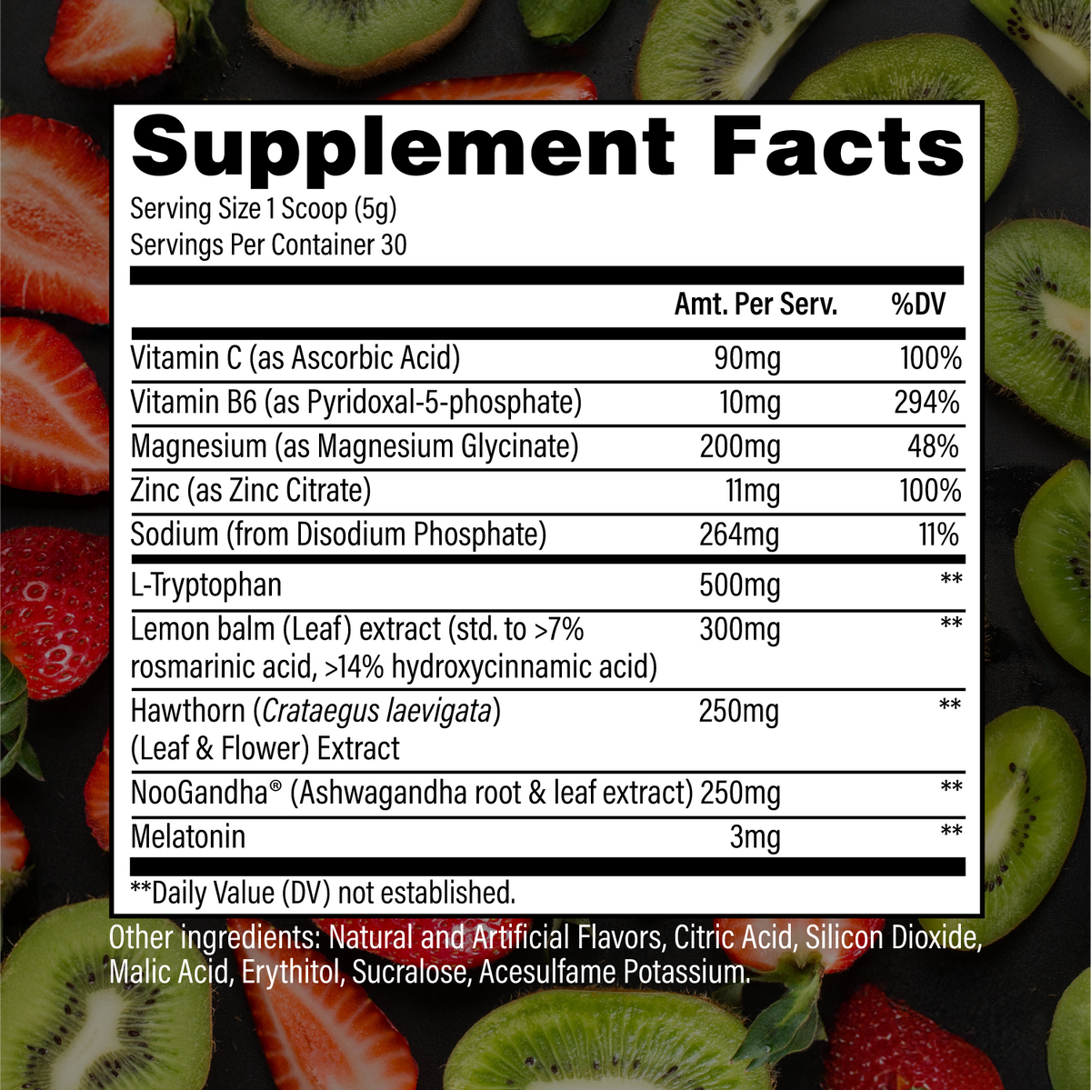 Raw Sleep Formula Powder with NooGandha® | 30 Servings – Get Raw Nutrition