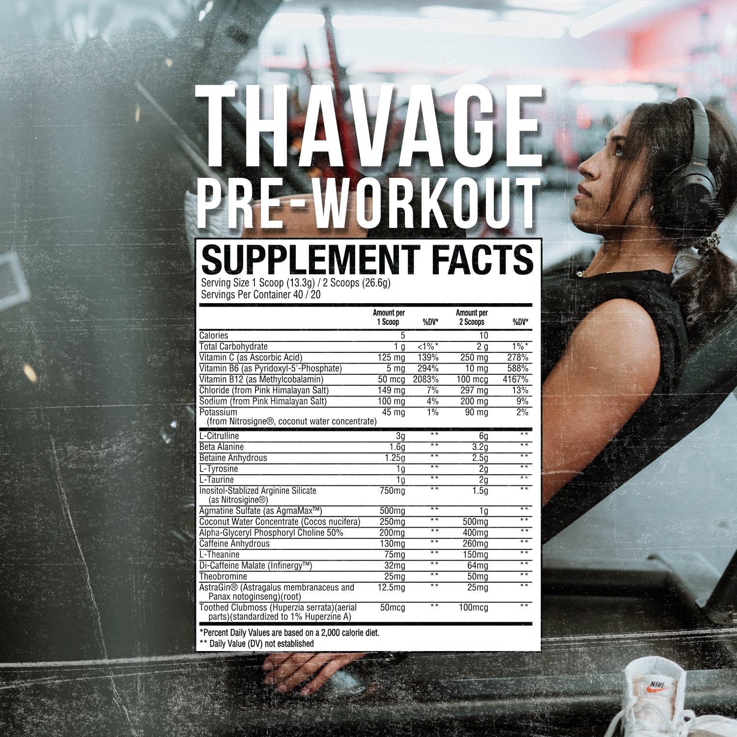Thavage Pre-Workout - Get Raw Nutrition