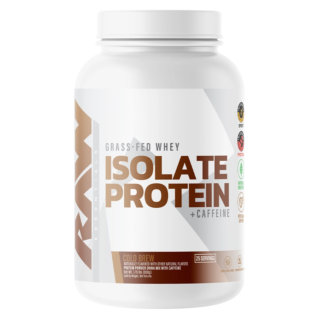 RAW Nutrition RAW Nutrition Grass-Fed Whey Isolate Protein Powder - Vanilla