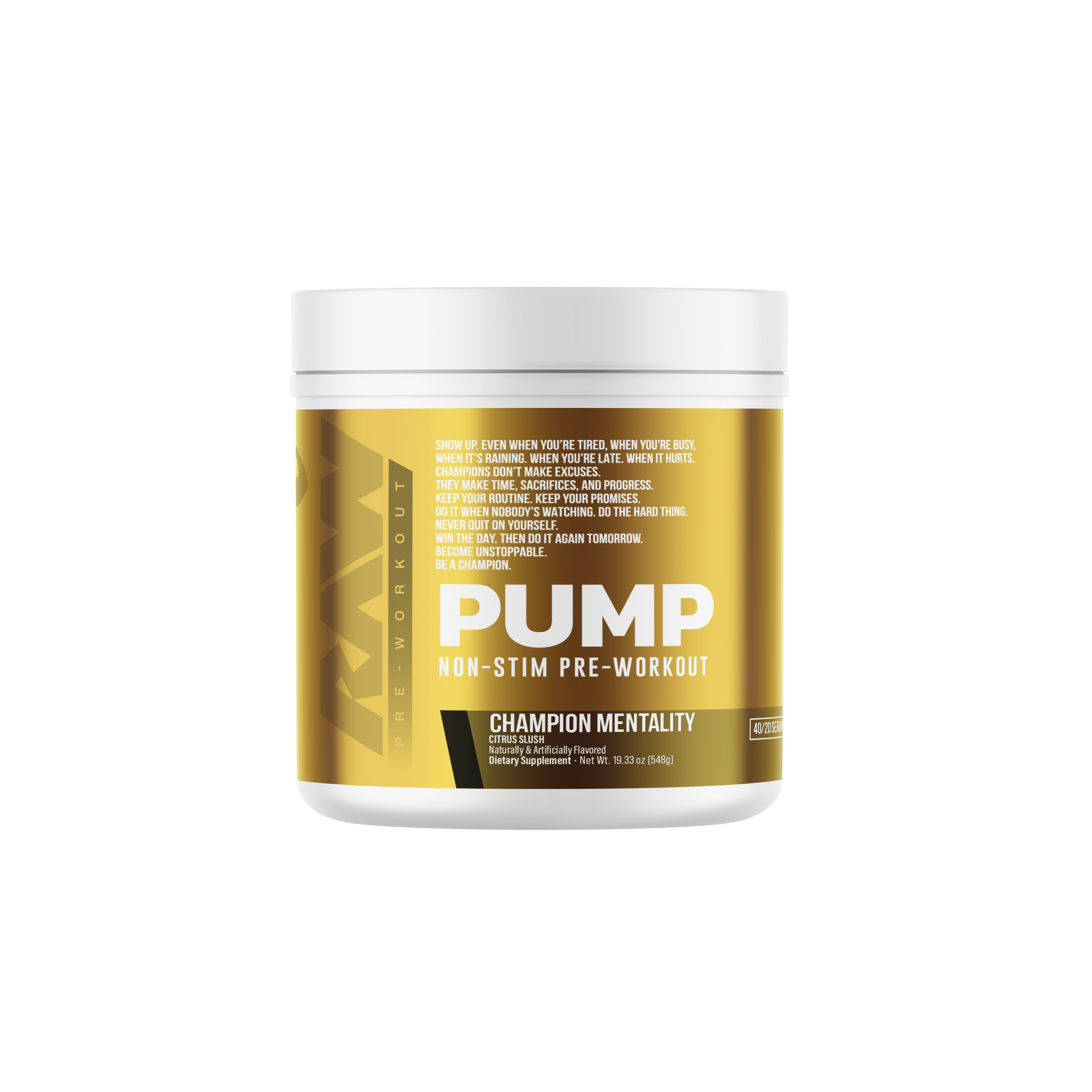 Pump Non-Stim Pre-Workout