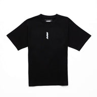RAW Core Borderline Obsessed T-Shirt, black and light grey, front flat lay