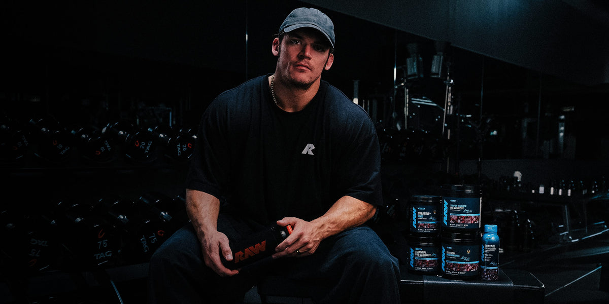 Sam Sulek with the RAW Winterberry Series lineup