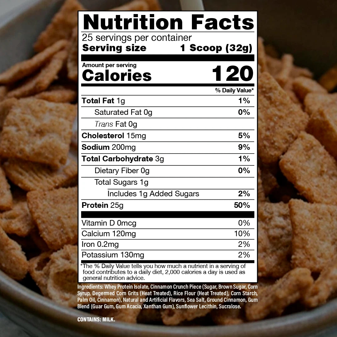 Cinnamon Crunch Cereal