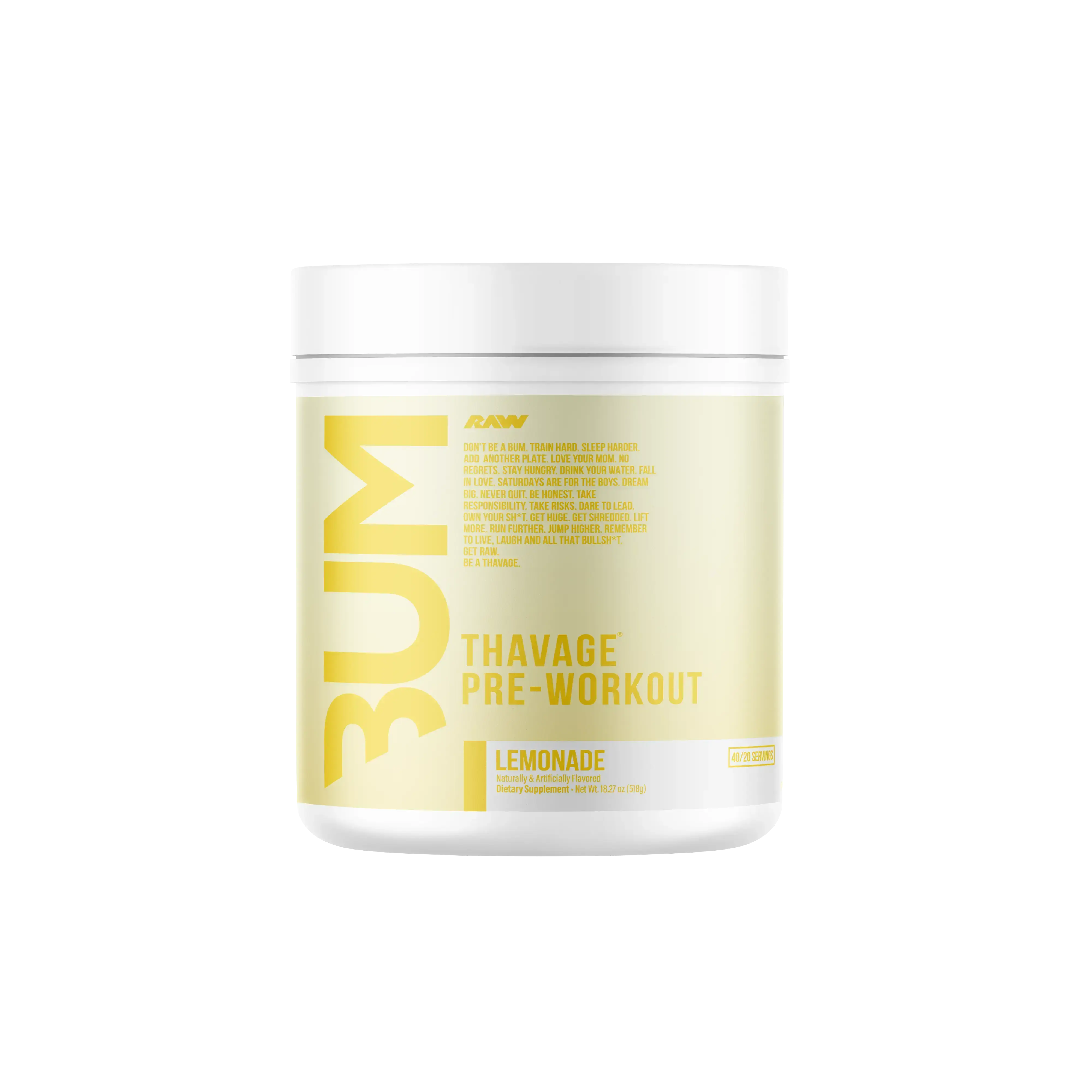 Thavage Pre-Workout - Get Raw Nutrition