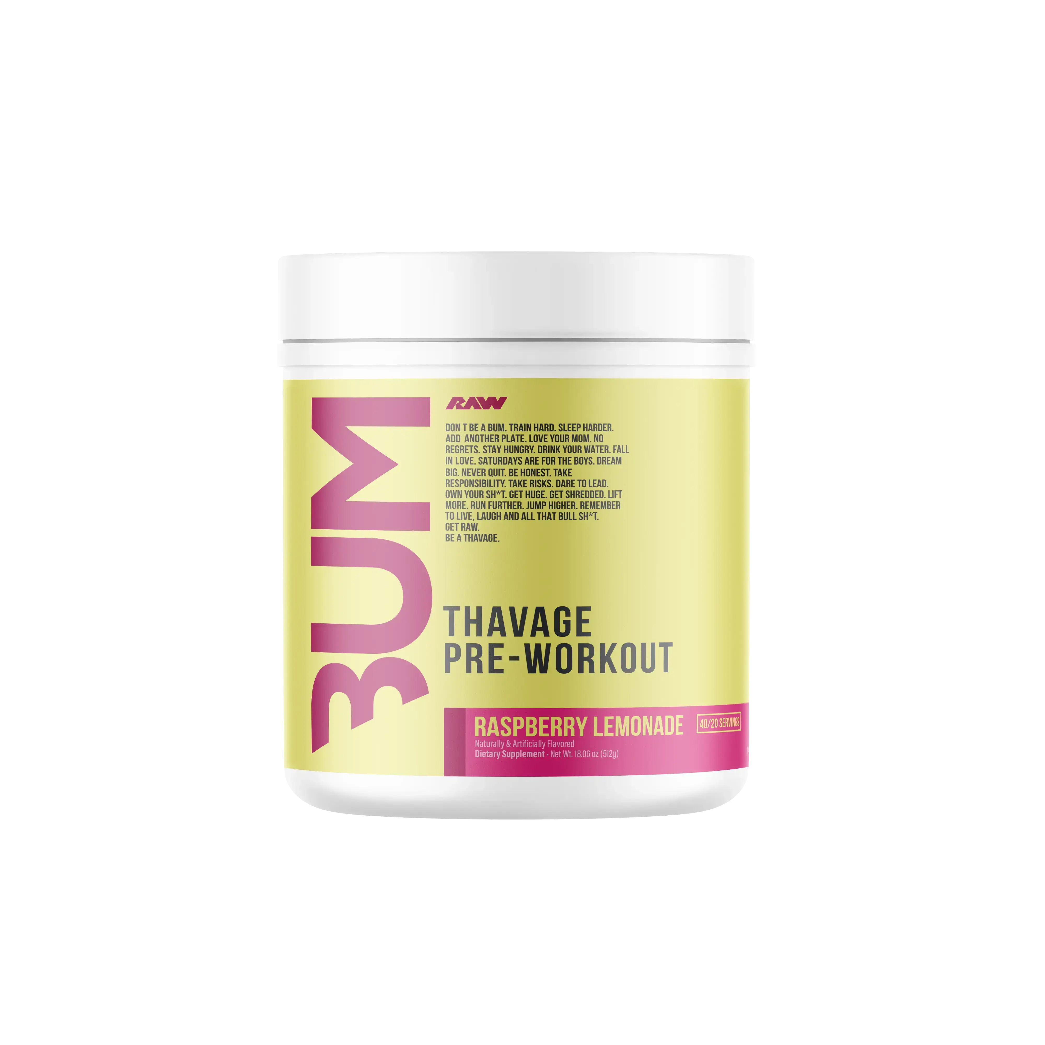 Thavage Pre-Workout - Get Raw Nutrition